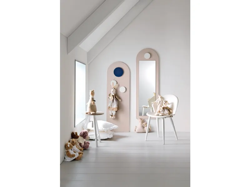 Doimo Cityline, appendiabiti Olivia, sgabello Cupido, specchiera Katia, sedia Dafne