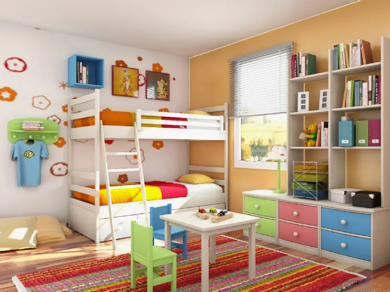 Cameretta e spazio gioco Ikea