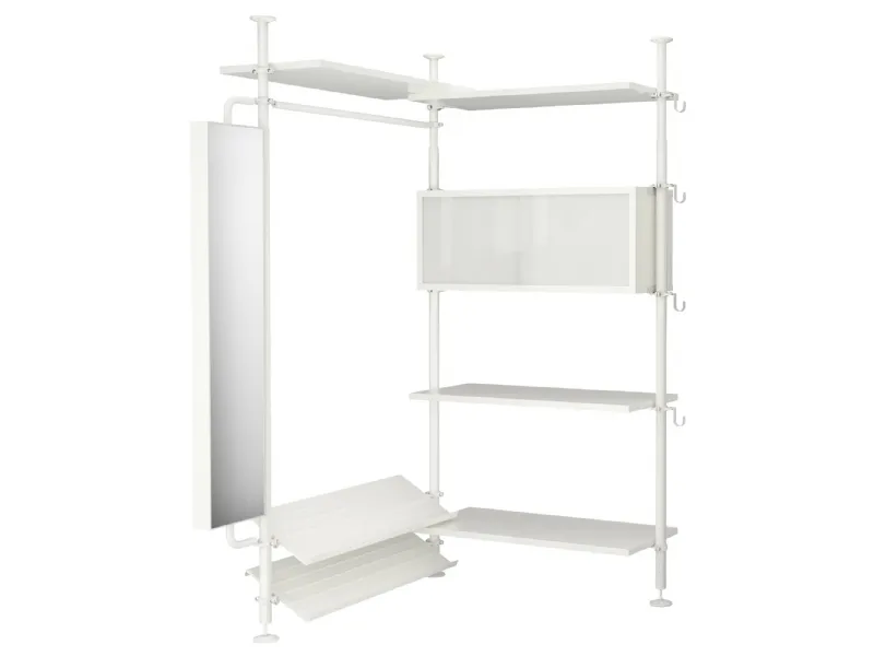 Cabina armadio angolare Stolmen di Ikea