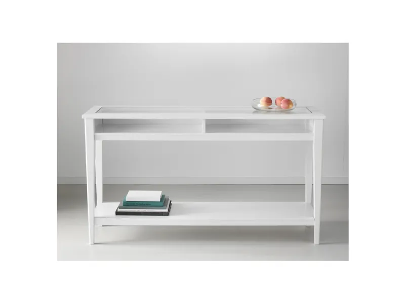 Ikea consolle vetro