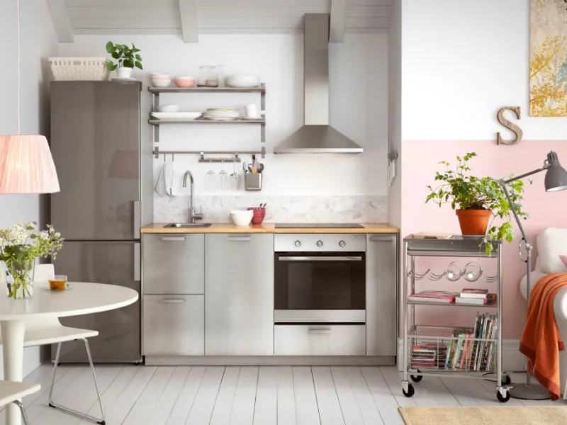 Metod Grevsta Ikea per cucina piccola