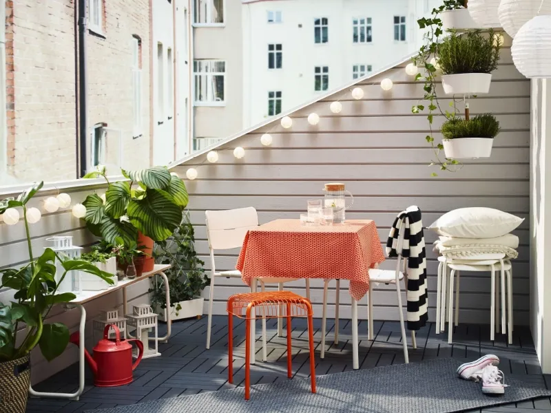 Ikea parquet per esterni Runnen
