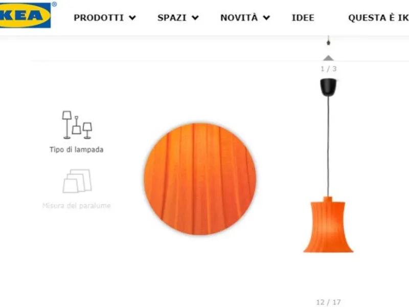 Planner Ikea illuminazione