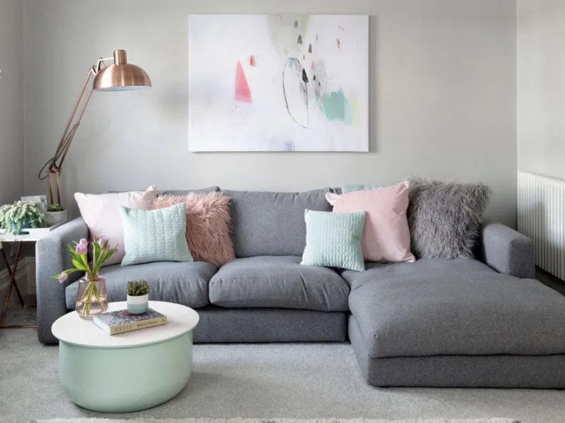 Tra relax e design di tendenza, il grigio spopola nella zona giorno