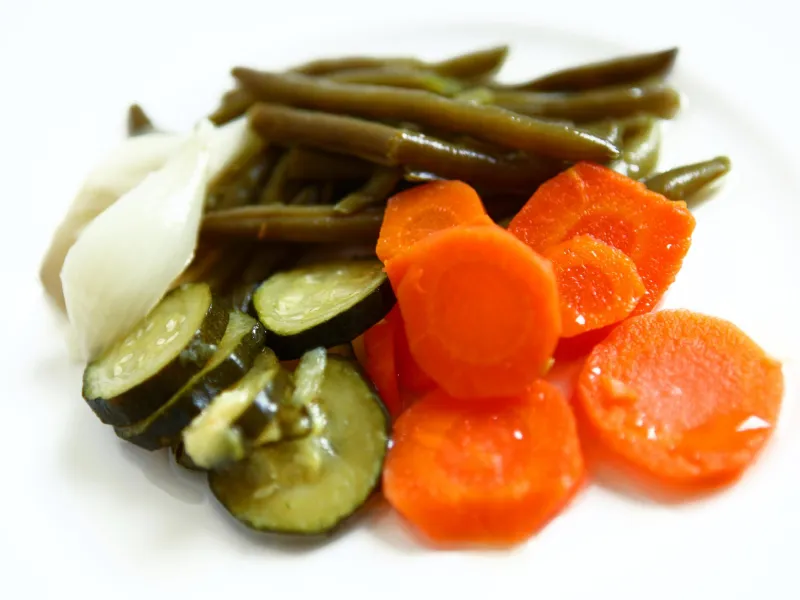 verdure al vapore