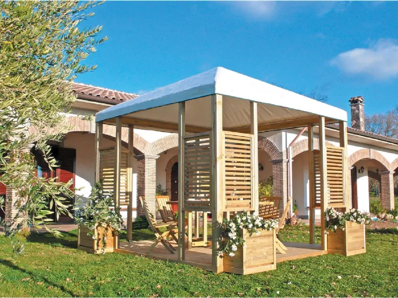 Gazebo legno