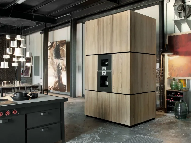 cucina in legno minacciolo