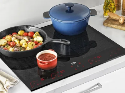 Il piano cottura a induzione HII68811NT di Beko