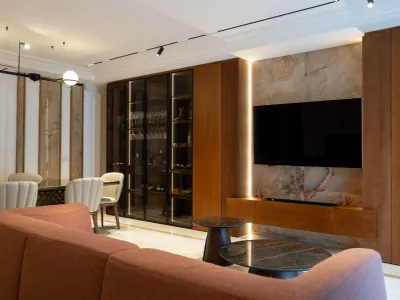Progetto d'arredi in chiave classico-contemporanea