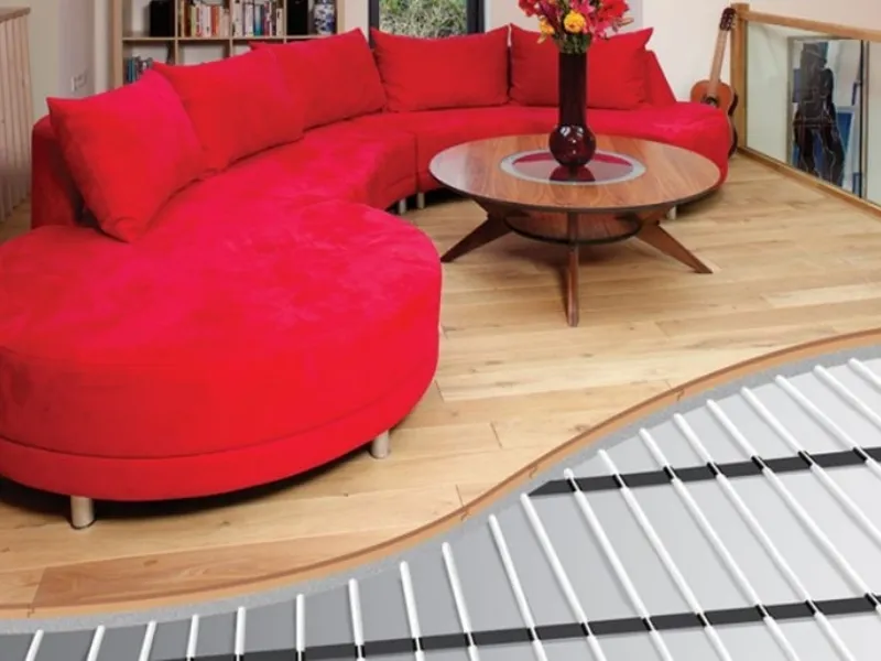 riscaldamento pavimento parquet