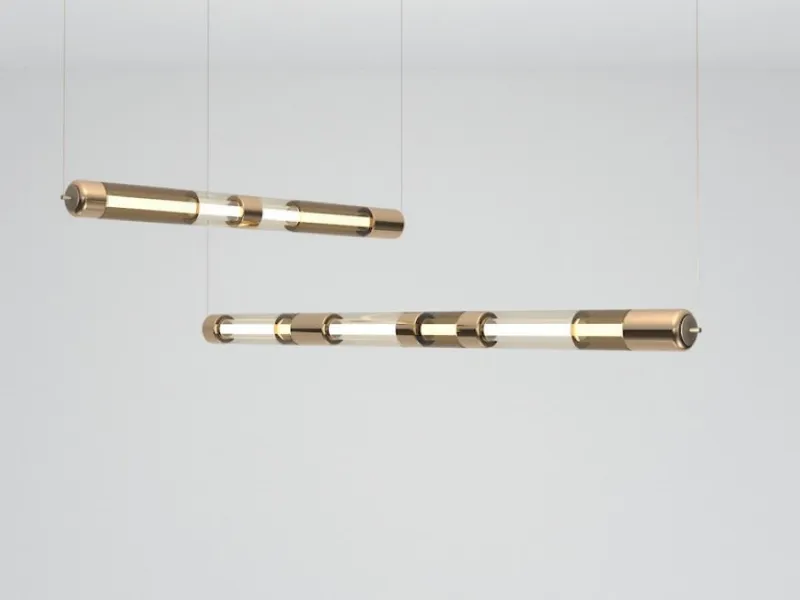 Le lampade a sospensione STACKING di Leucos