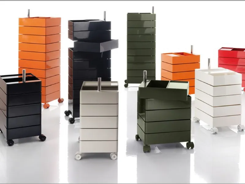 Cassettiera componibile colorata 360 di Magis