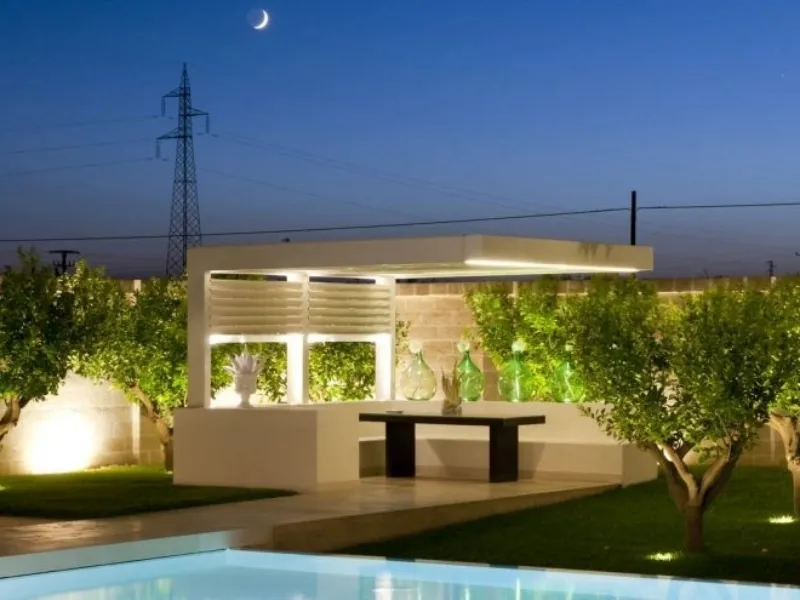 Illuminazione giardino faretti