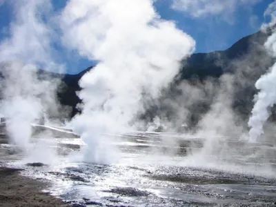 Evidenza di energia geotermica