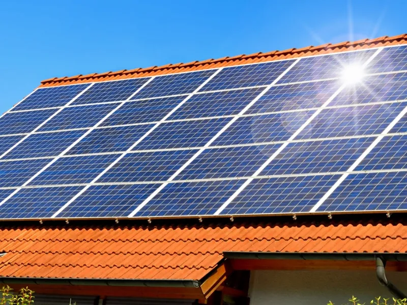 Impianto fotovoltaico installato da Alfa Impianti