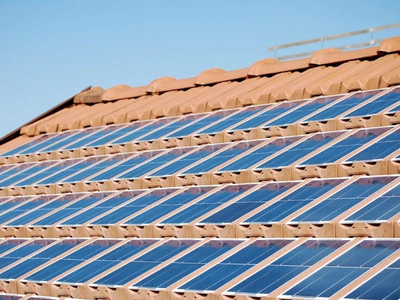 Impianto fotovoltaico mimetico