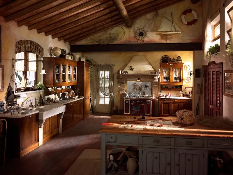 cucina rustica