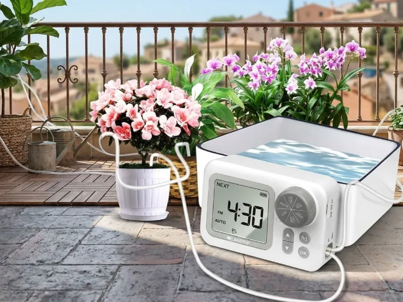 Landrip: irrigazione automatica per vas
