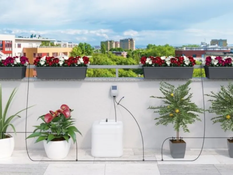 Impianto irrigazione giardino