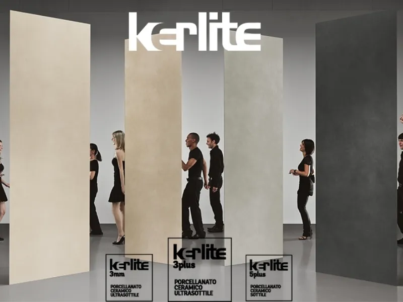 Kerlite, grès sottile e ultraleggero