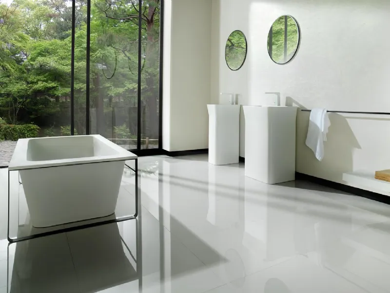 Krion Porcellanosa per il bagno