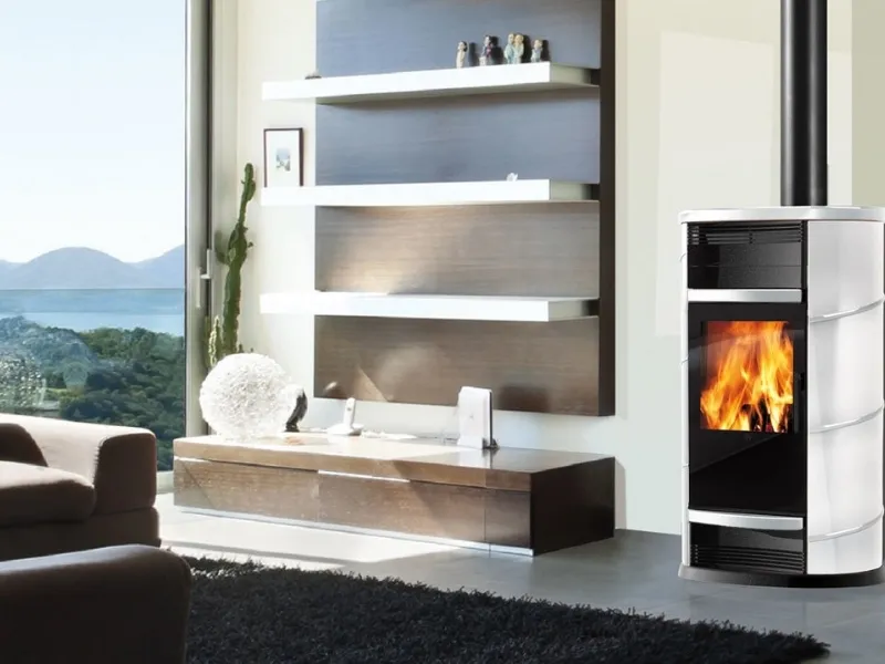 Stufa in ambiente domestico