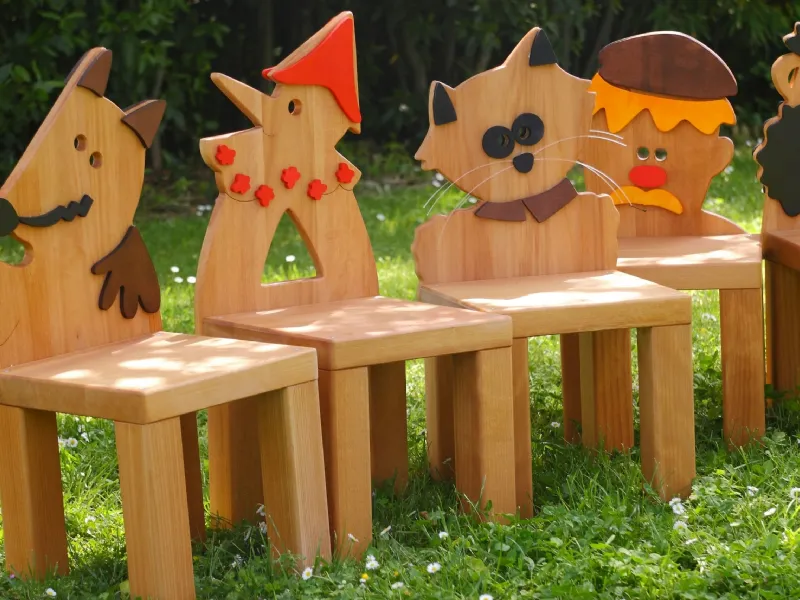 sedie in legno legnomagia