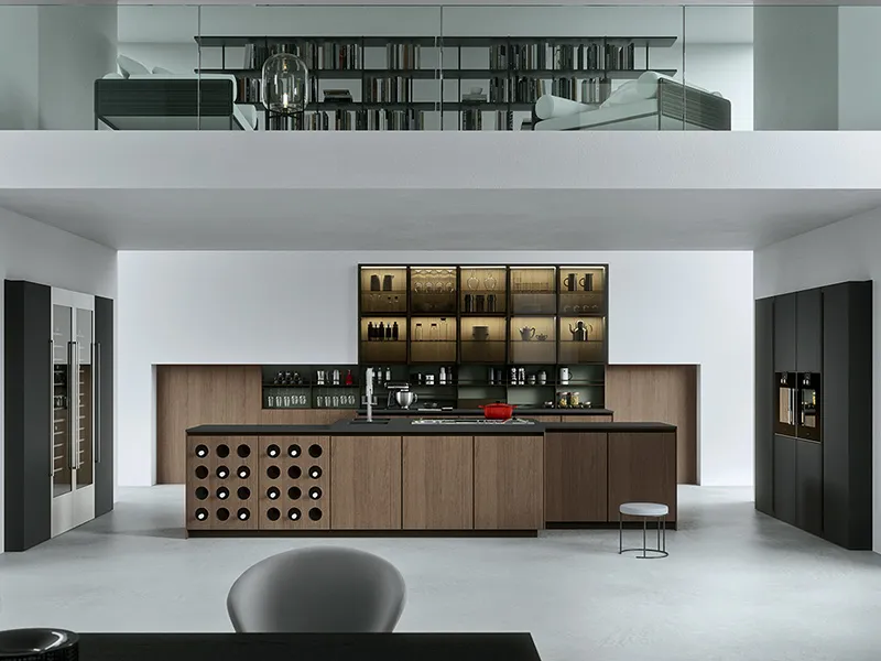 Cucina Frame 3.1, Sistema 3.1 di Copat Life
