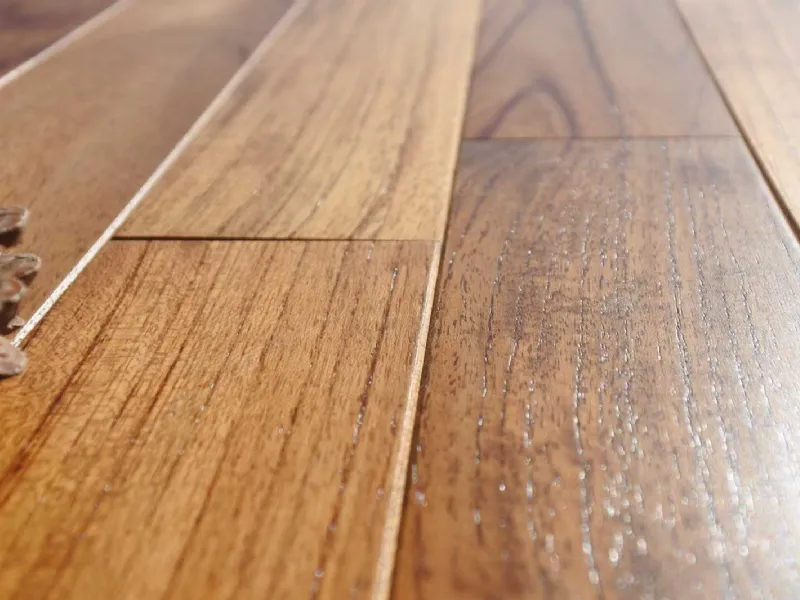 Parquet rifinito con olio-cera
