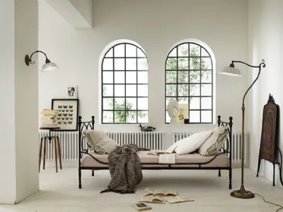 Lampadari in ferro e ceramica