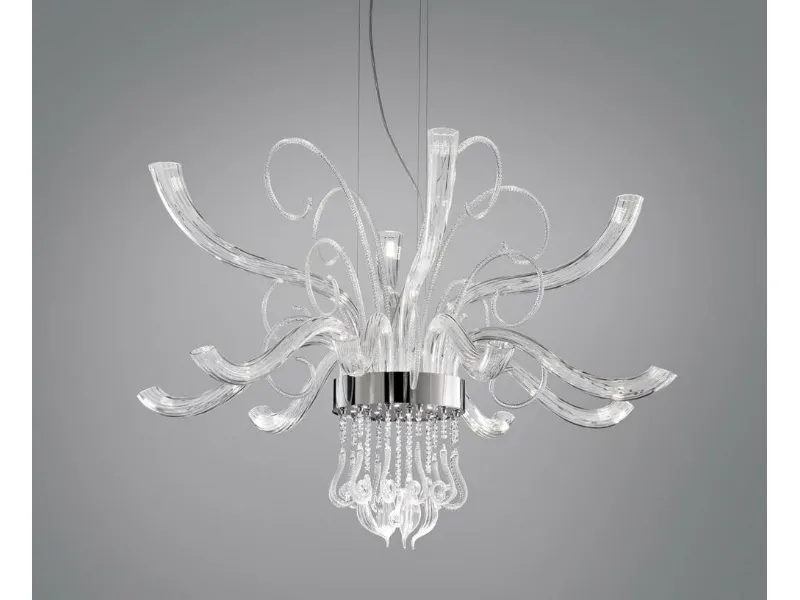 Lampadario cristallo