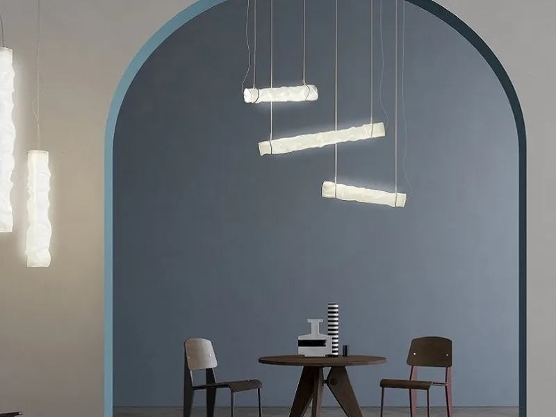 La collezione di lampade Baggy di Contardi