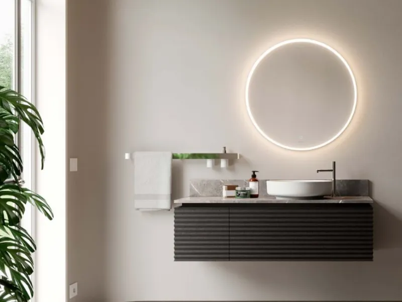Arredo bagno della Collezione Dolcevita di Ideagroup