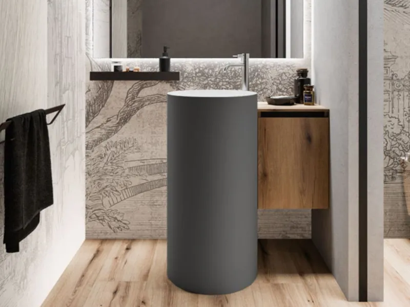 Colonna, lavabo freestanding di Cerasa
