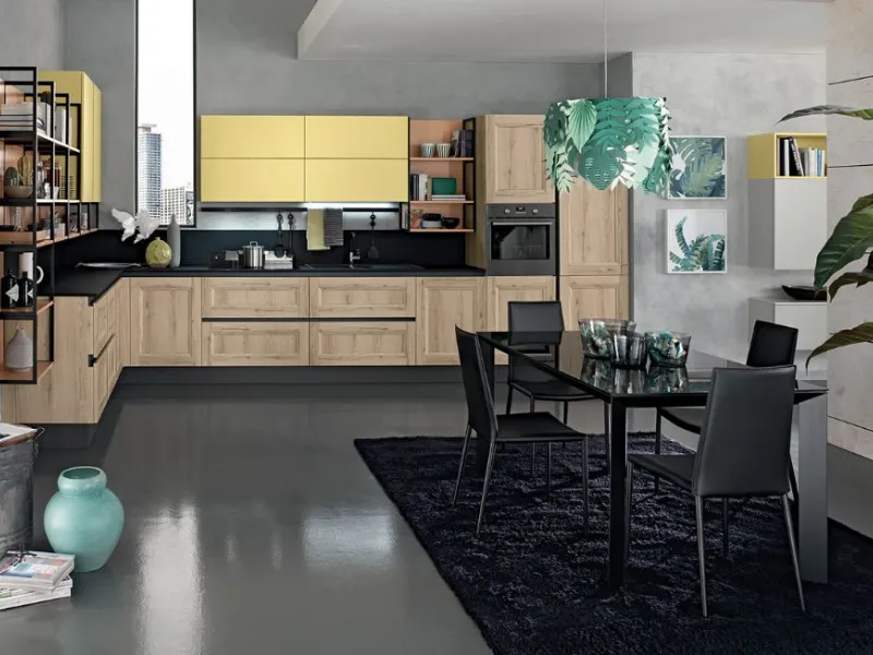 Cucina angolare Memory di Febal Casa