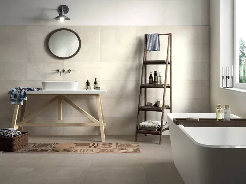 La collezione Bricklane di Ceramiche Refin