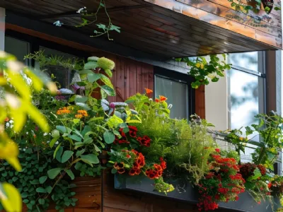 Con le piante giuste un piccolo balcone può rivelarsi una barriera naturale contro le zanzare
