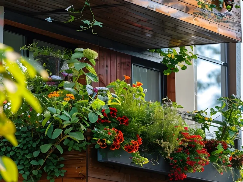 Con le piante giuste un piccolo balcone può rivelarsi una barriera naturale contro le zanzare