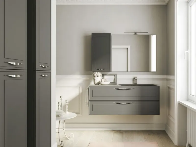 Mobile sottolavabo sospeso - Dressy di Blob by Ideagroup 