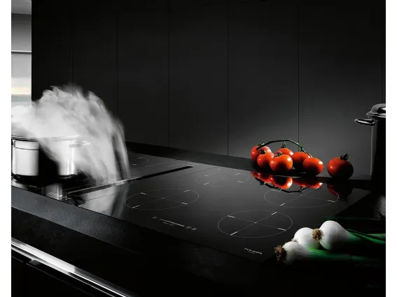FPH 10014 TC BK di Fulgor è la cappa a scomparsa incassata nel piano cottura