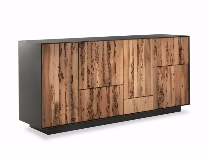 madia con legno di bricole Rialto modulo Riva 1920