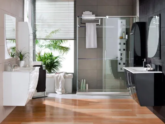 Mobile bagno in versione sospesa