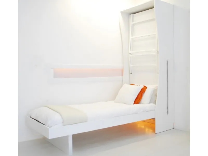 Night&Day New Armadio Bed: due letti a scomparsa dentro un armadio largo 94 cm