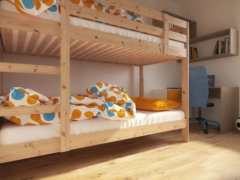 letto a castello di Ikea Mydal