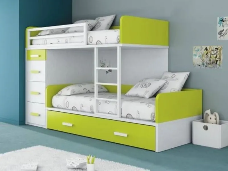 Un modello di letto a castello economico