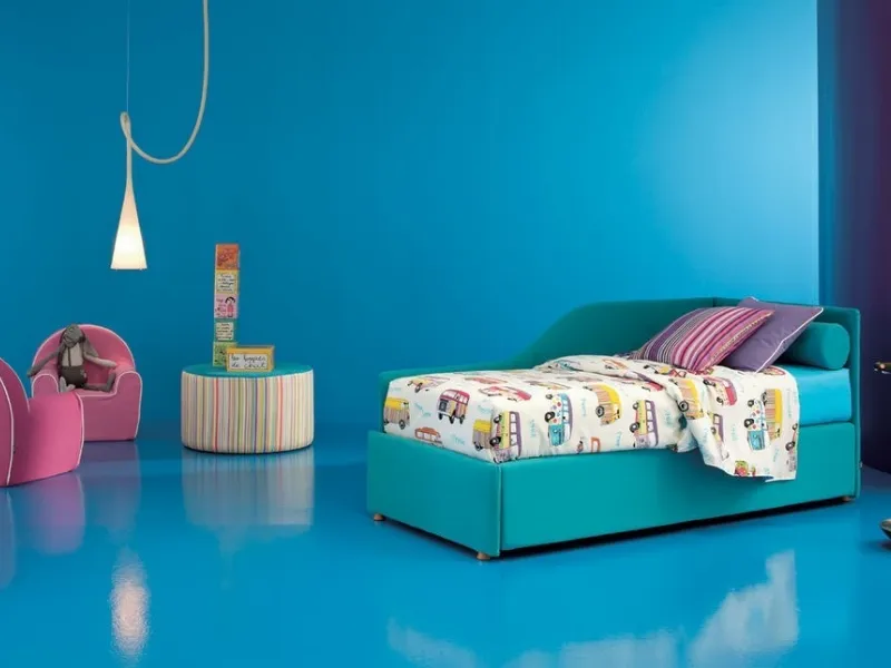 letto con contenitore estraibile Maya di Twils