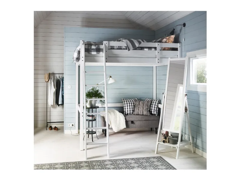 Letto a soppalco matrimoniale ikea