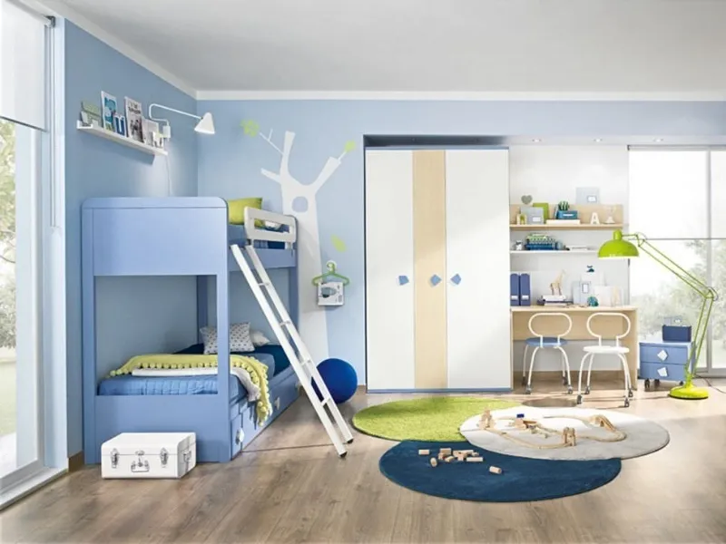 Letto a castello per bambini