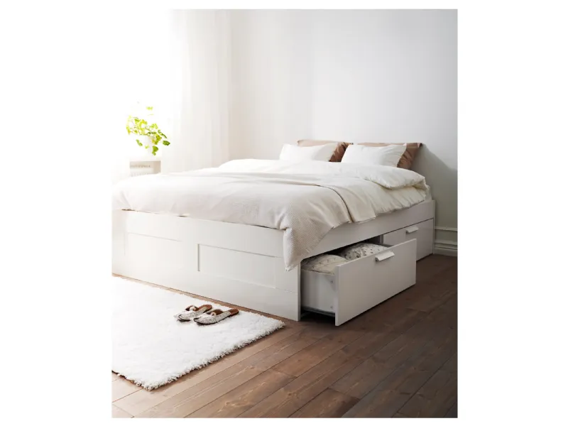 Letto contenitore senza testiera Ikea