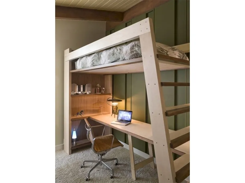 Letto soppalco matrimoniale
